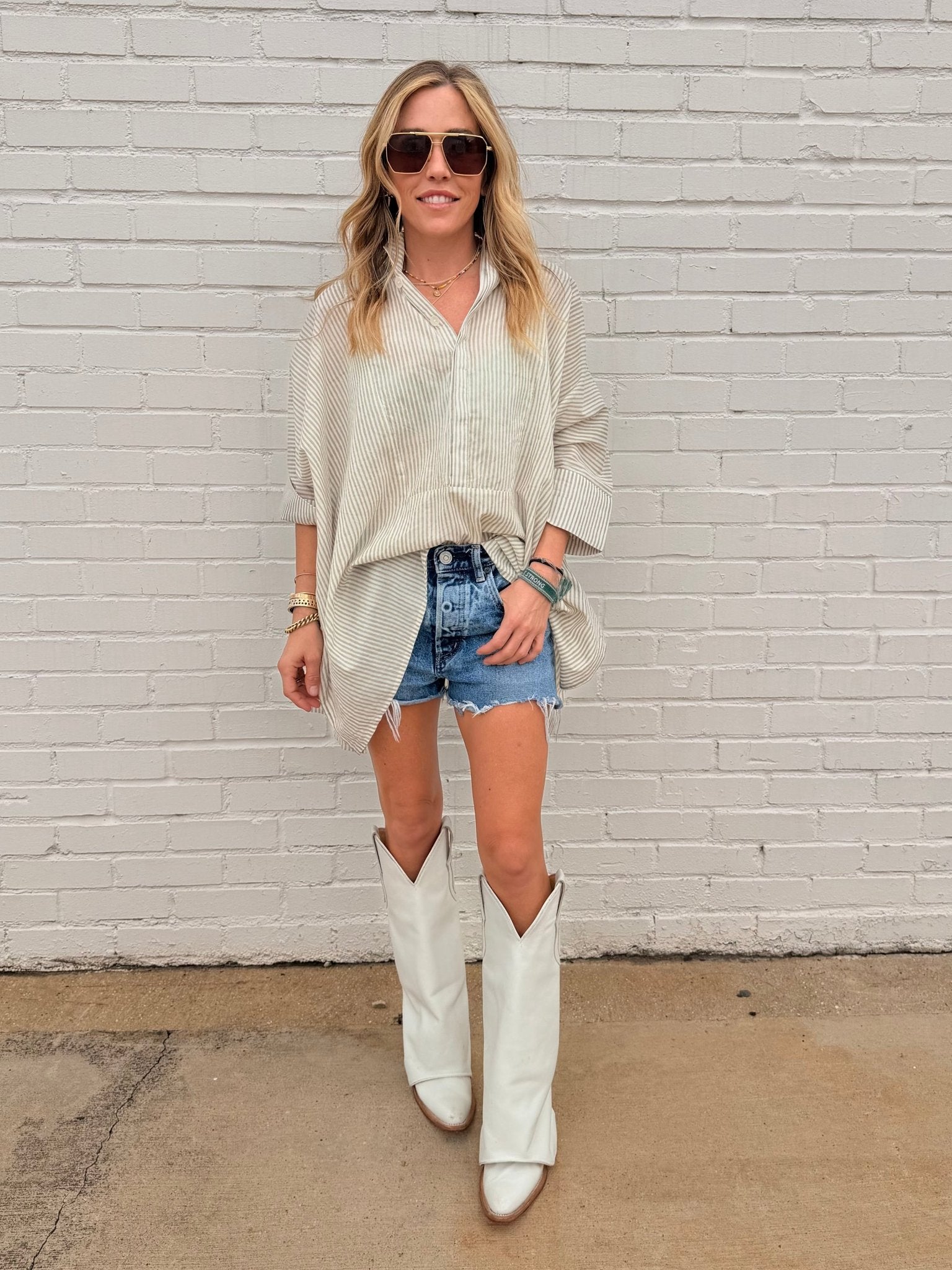 Sand Structured Tunic - Sur La Vague