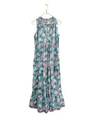 Savannah Tassel Ruffle Maxi Dress - Sur La Vague
