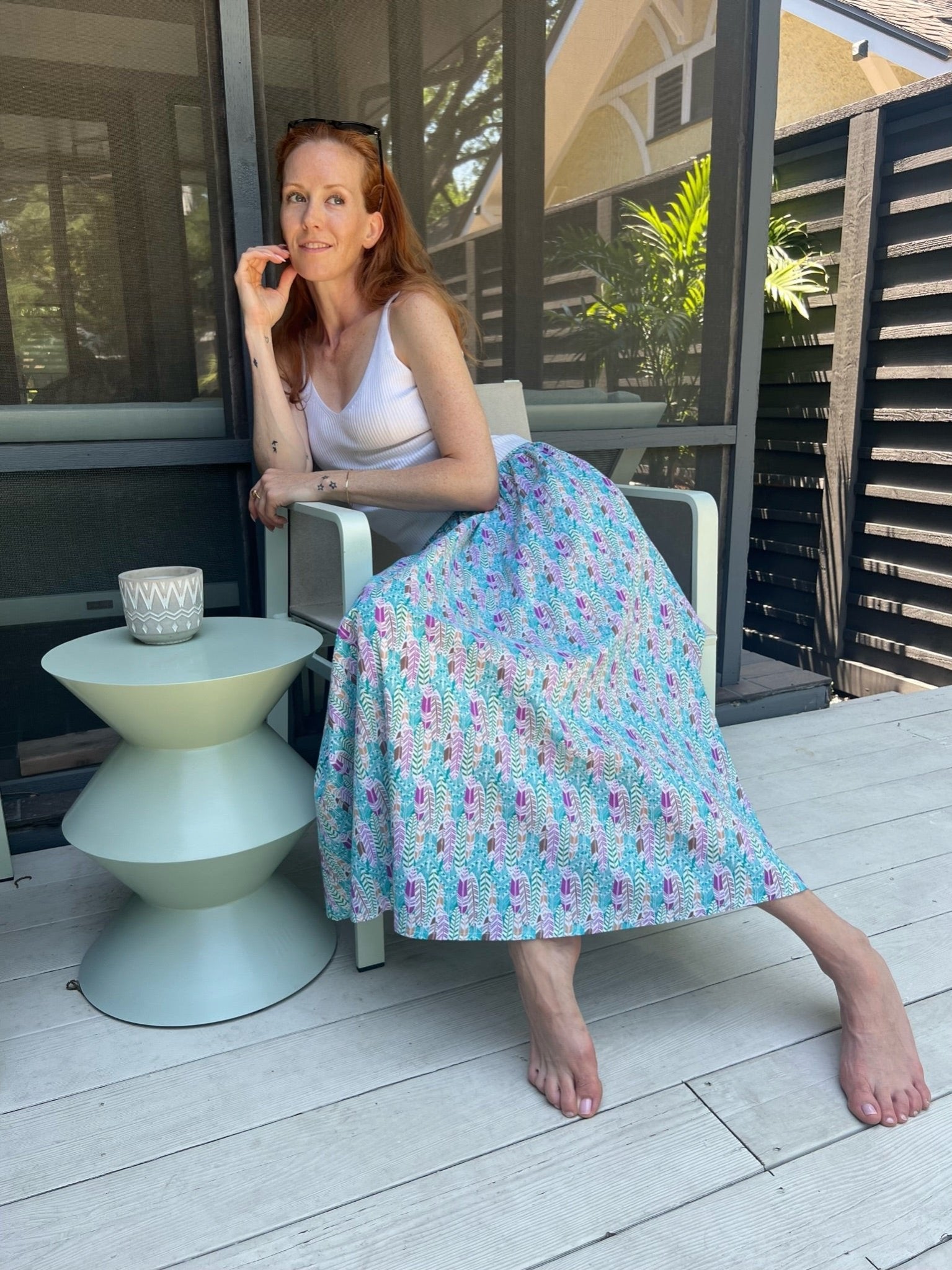 Sioux Maxi Skirt - Sur La Vague