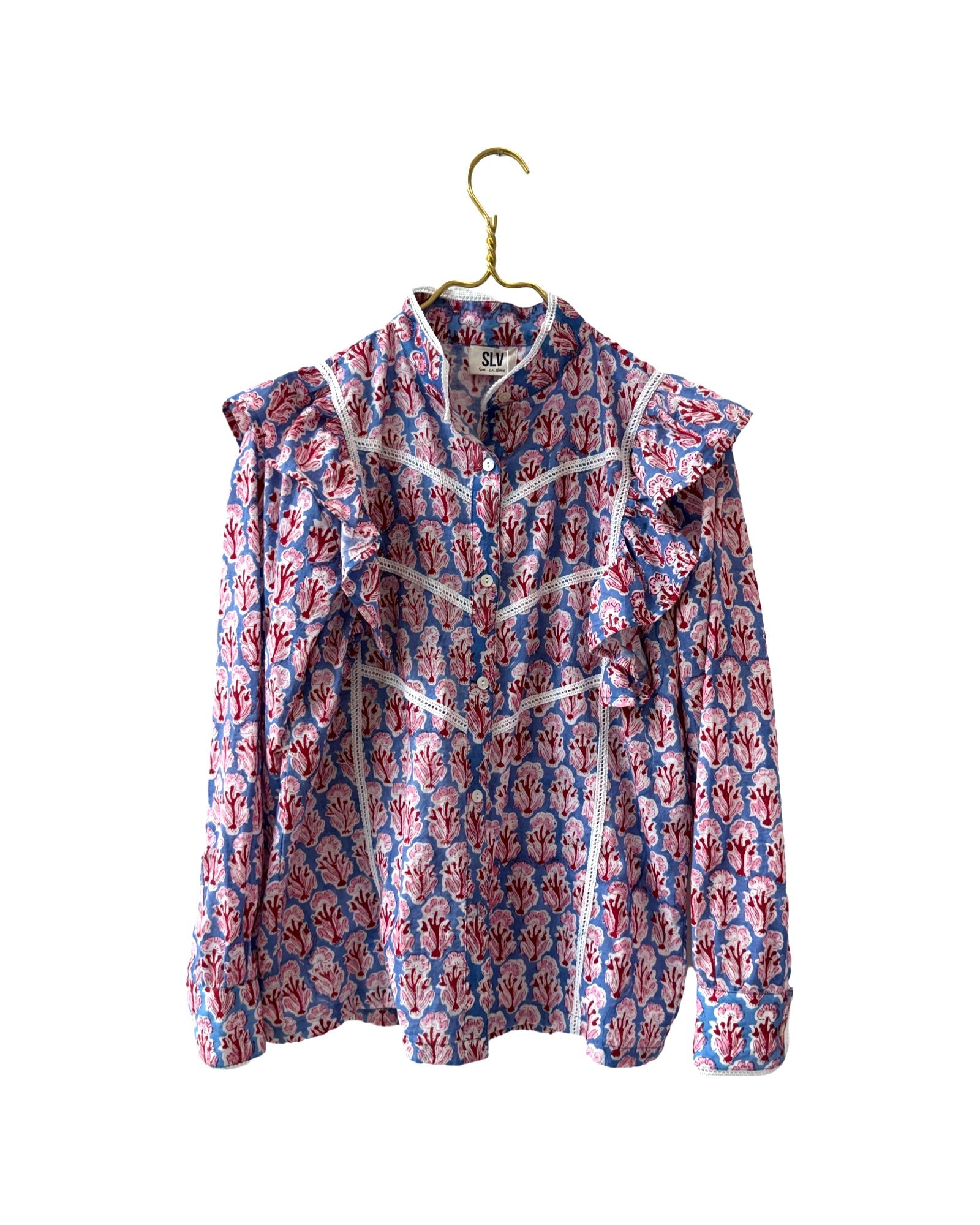 Sophie Long Sleeve Blouse - Sur La Vague