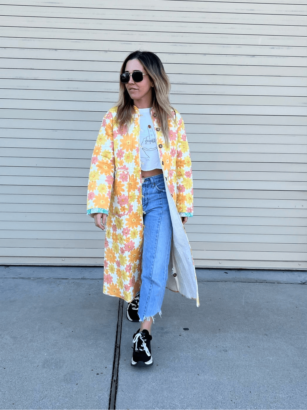 Sunny Carpet Coat - Sur La Vague