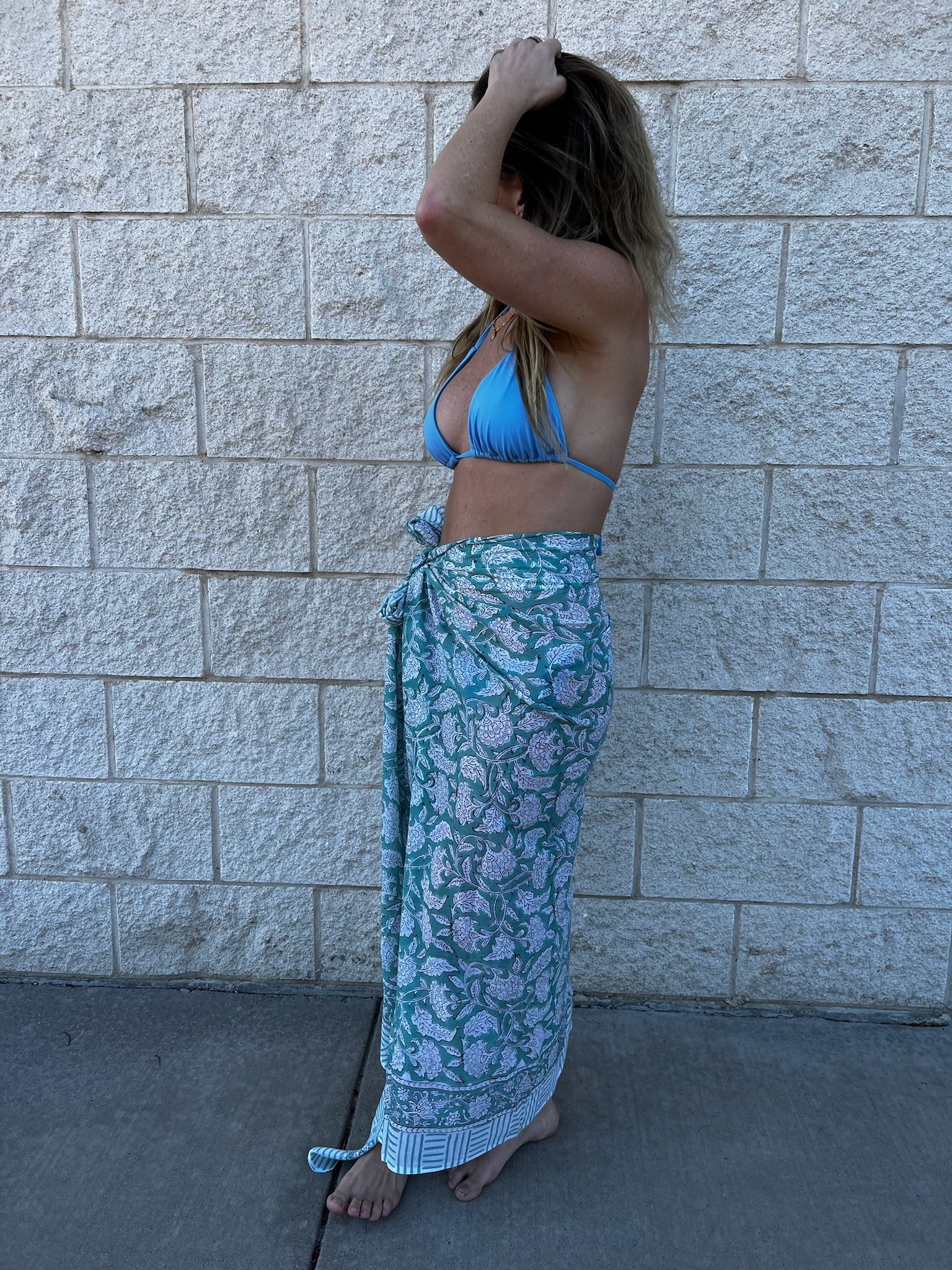 Teal Beach Wrap - Sur La Vague