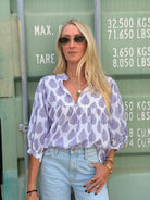 Thea Classic Blouse - Sur La Vague