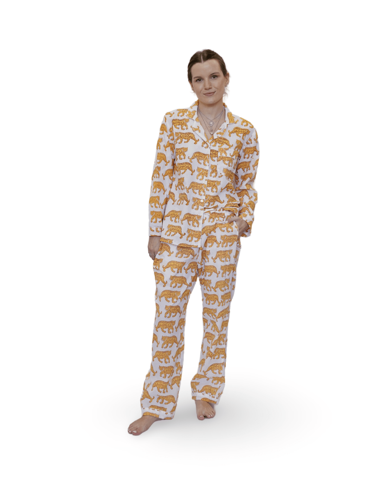 Tibetan Tiger Pajama Pants Set - Sur La Vague