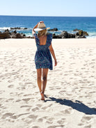 Wesley Mini Flutter Dress - Sur La Vague