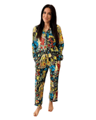 Frida Pajama Pants Set - Sur La Vague