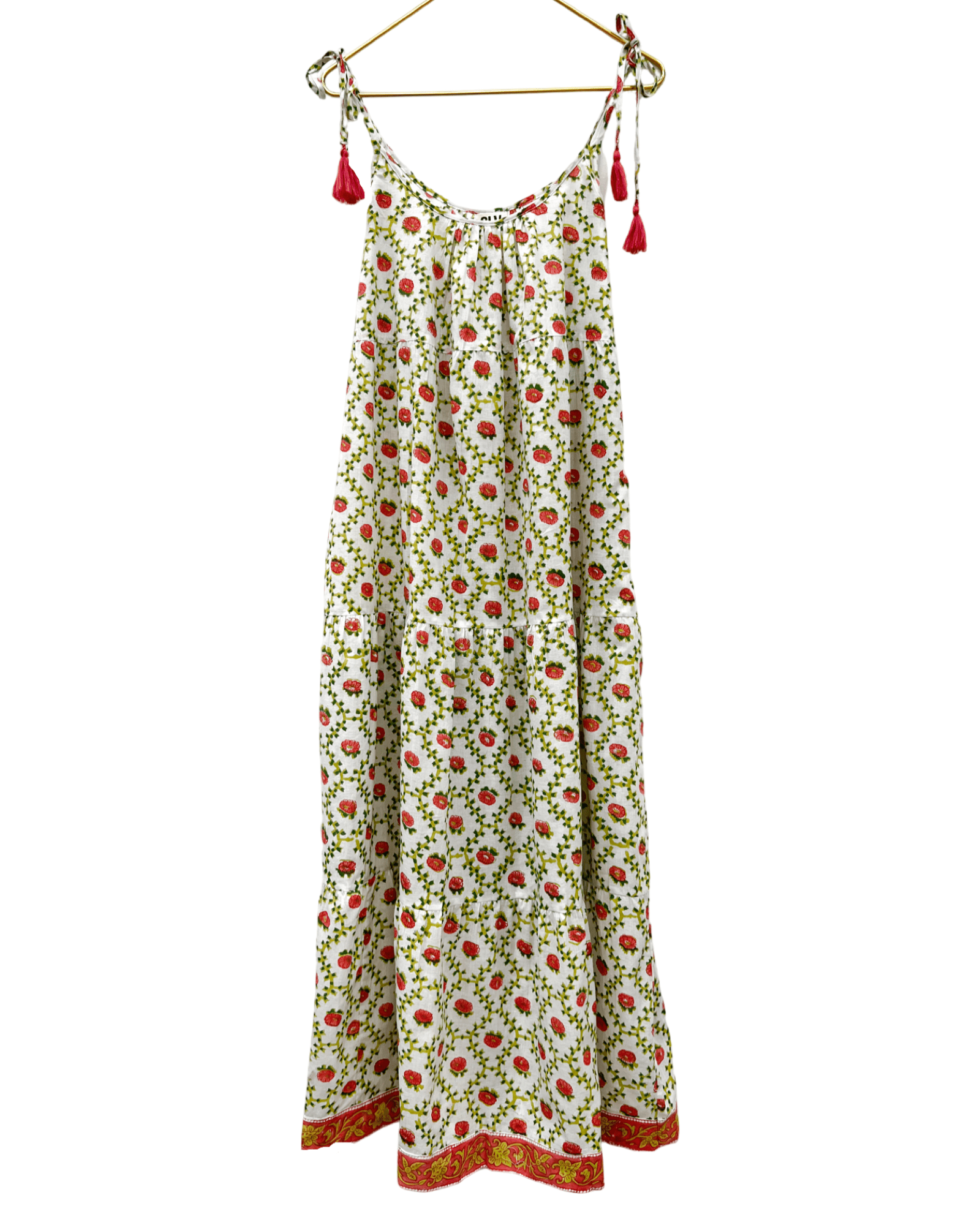 Ivy Tie Strap Maxi Dress - Sur La Vague