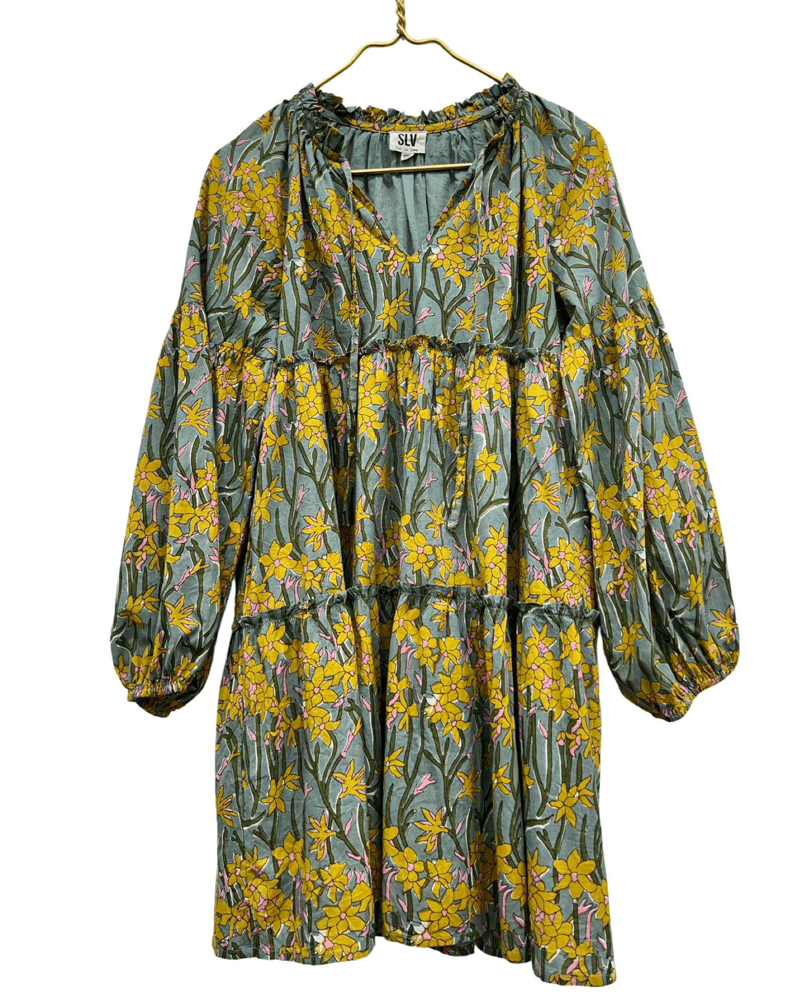 Reed Ruffle Mini Dress - Sur La Vague