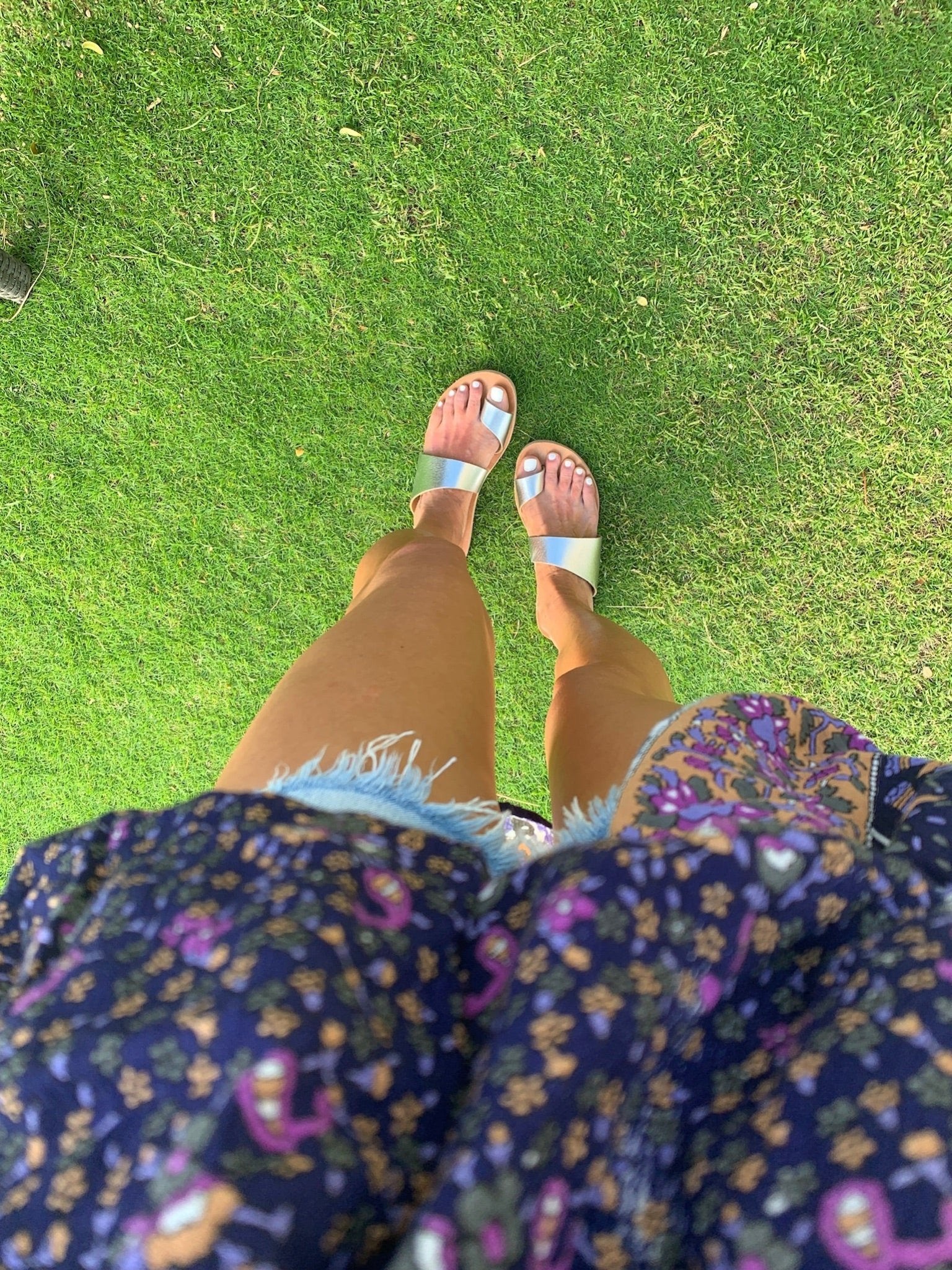 Silver Sirena Sandal - Sur La Vague