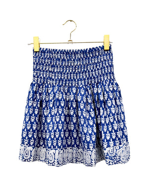 Royal Blue Mini Skirt