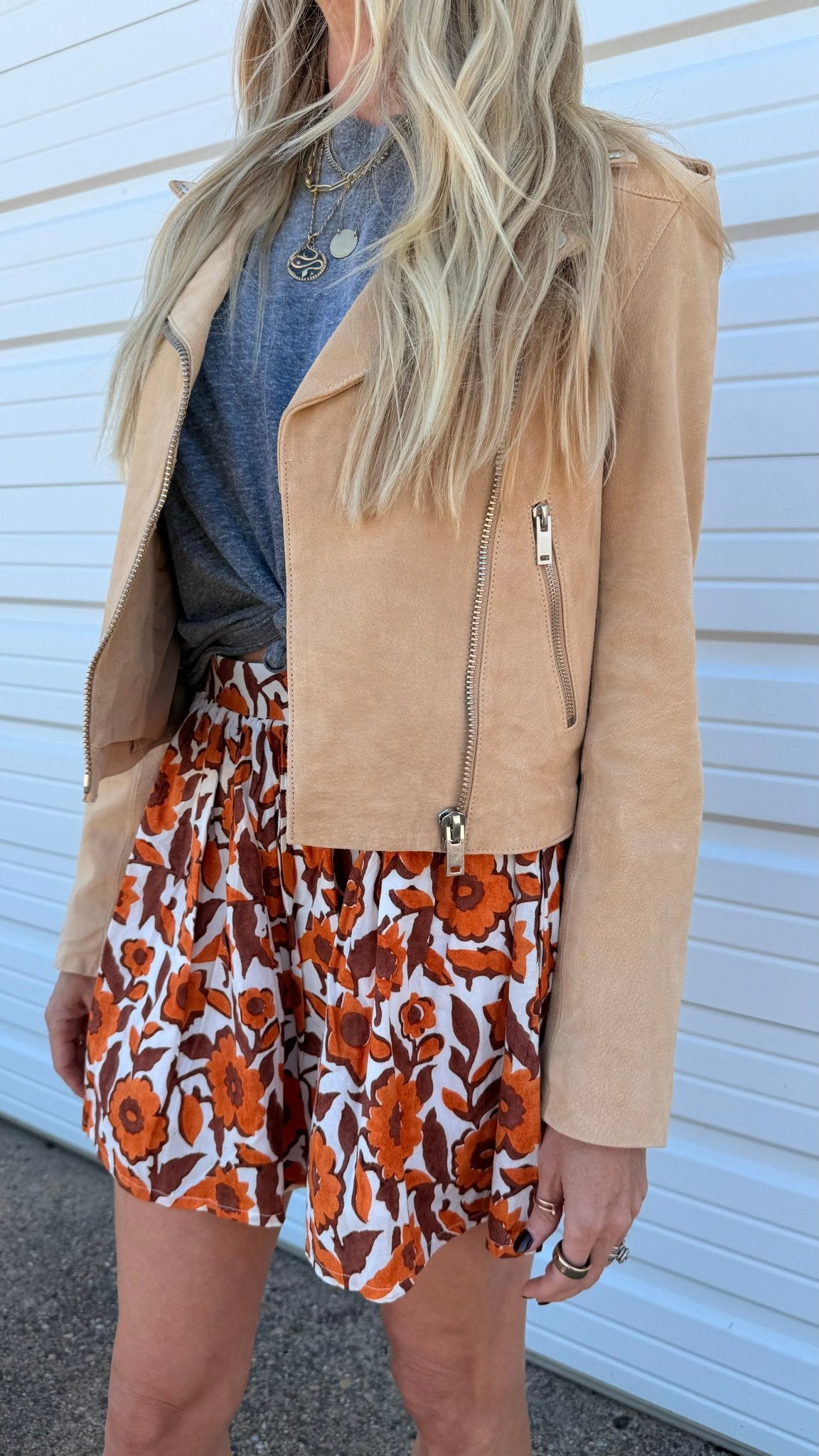 Austin Panel Mini Skirt - Sur La Vague