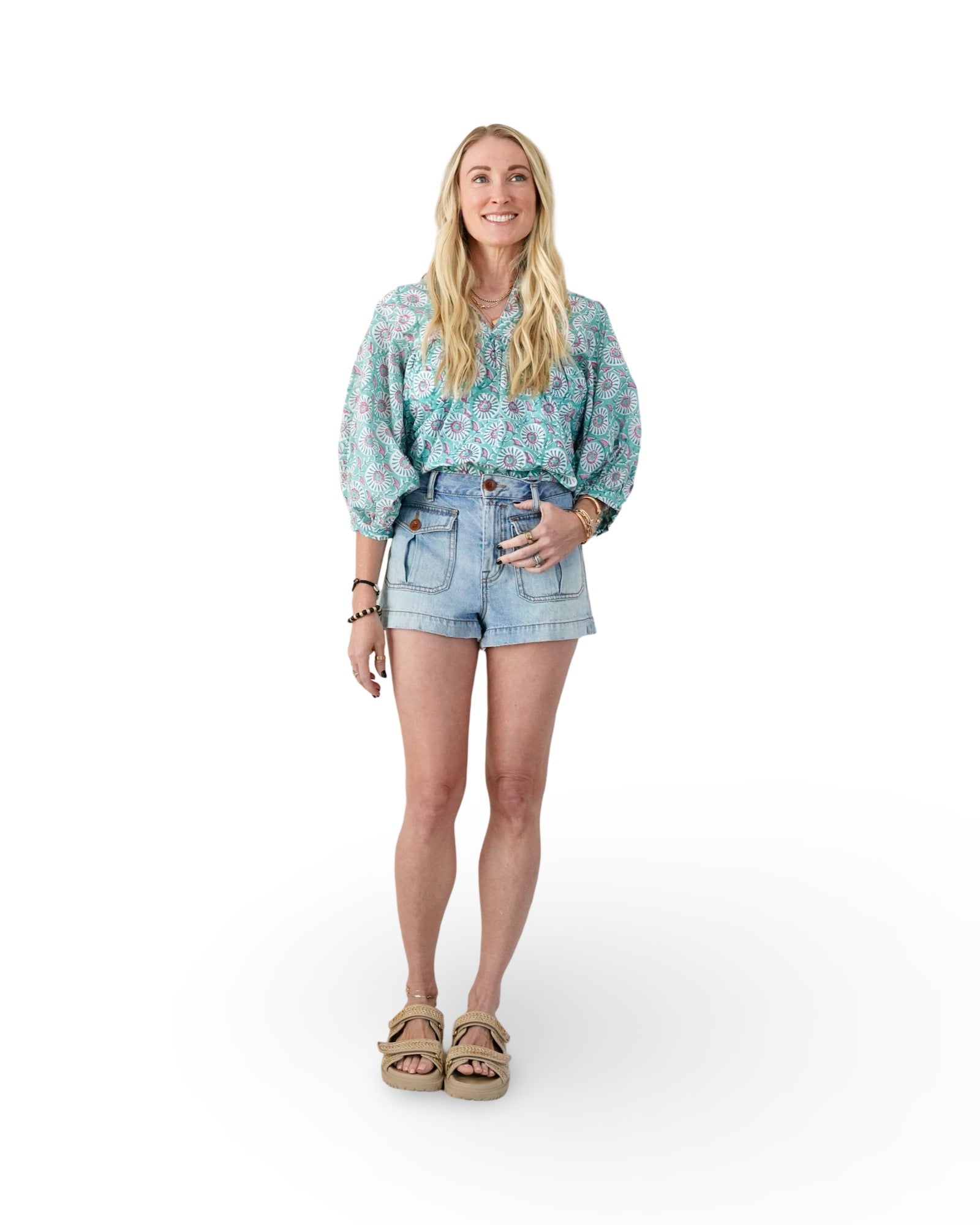 Charley Classic Blouse - Sur La Vague