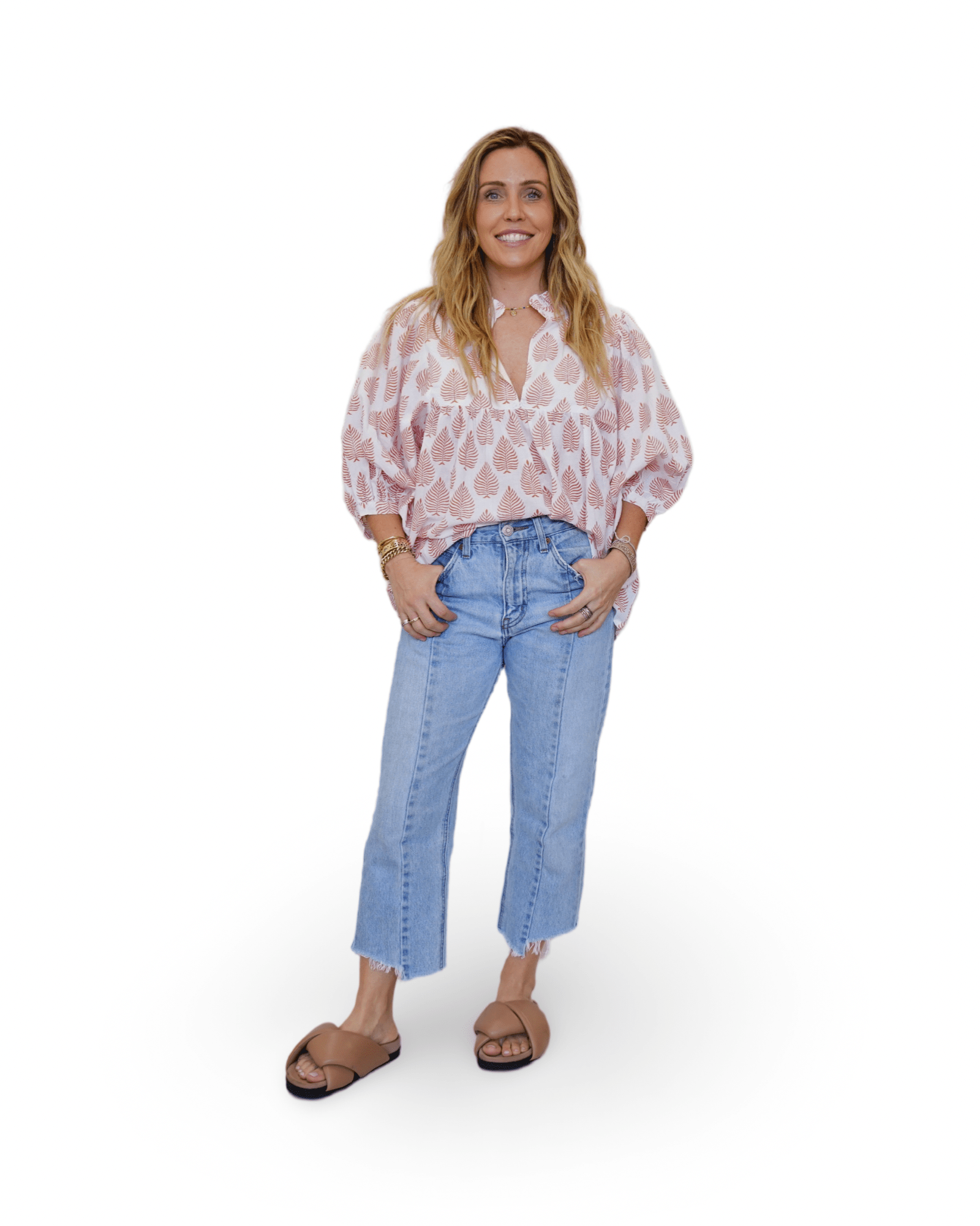 Copper Classic Blouse - Sur La Vague