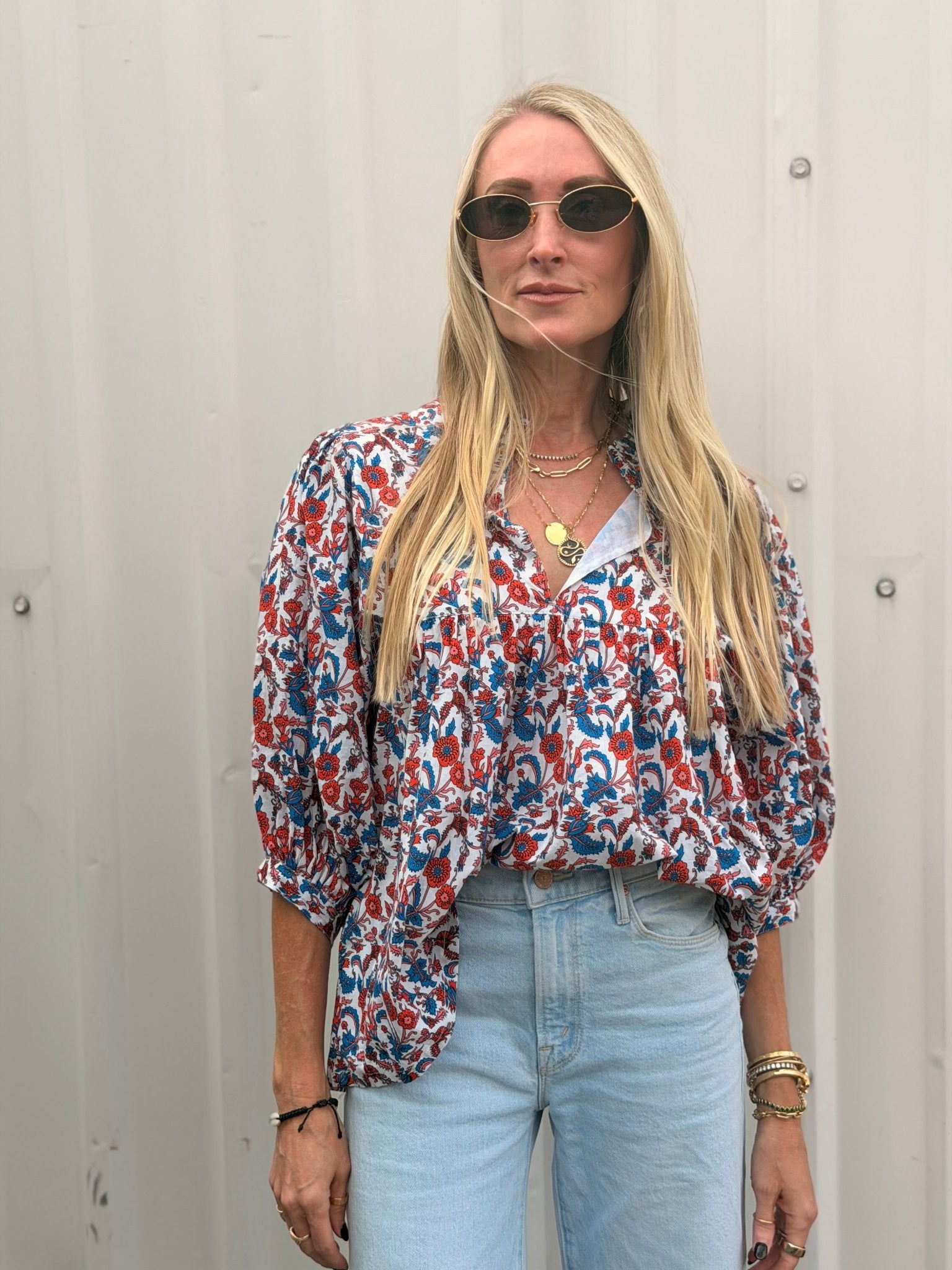 Dallas Classic Blouse - Sur La Vague