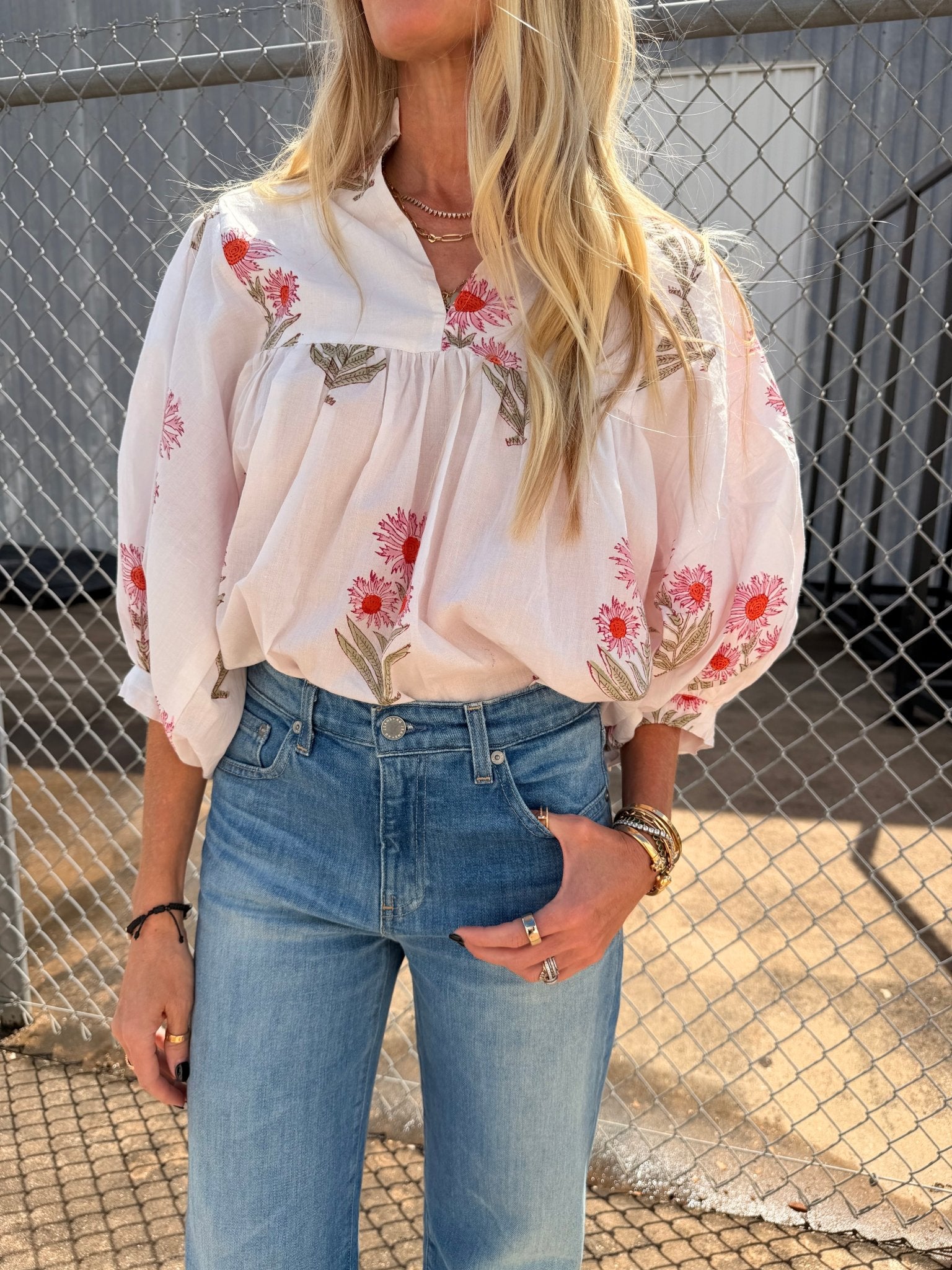 Diana Classic Blouse - Sur La Vague