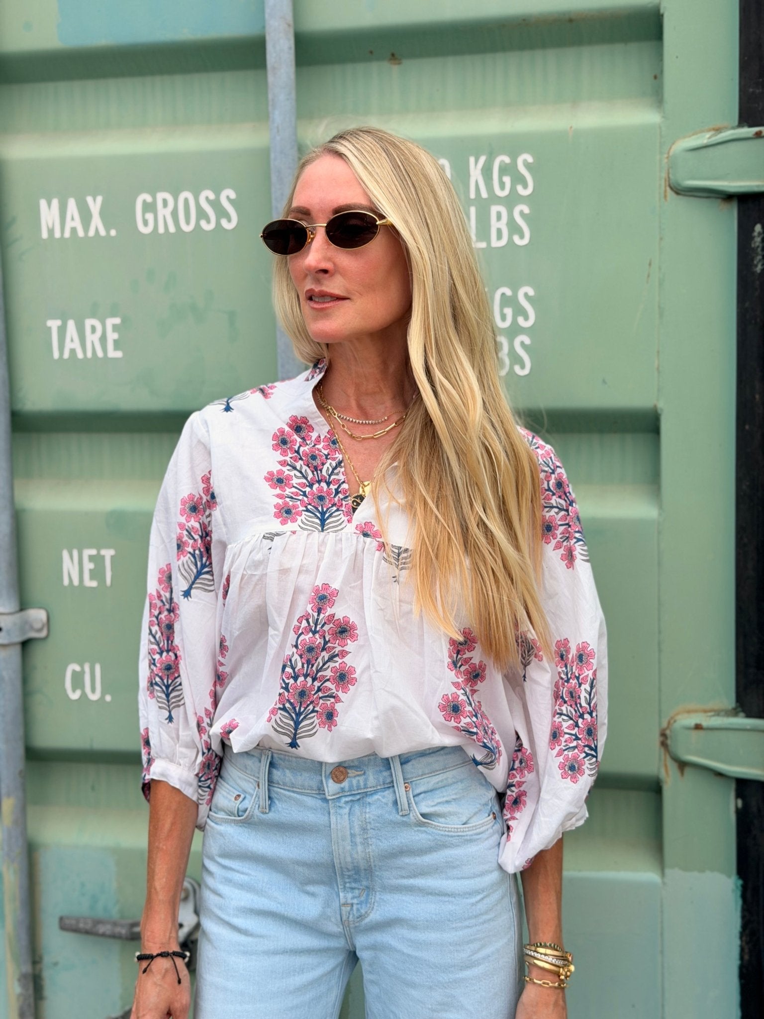 Fiona Classic Blouse - Sur La Vague