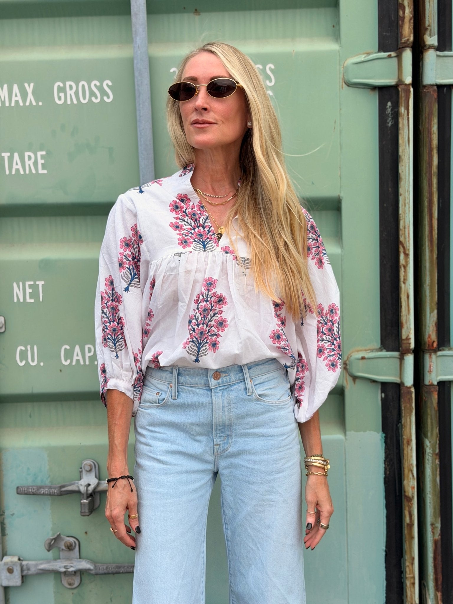 Fiona Classic Blouse - Sur La Vague