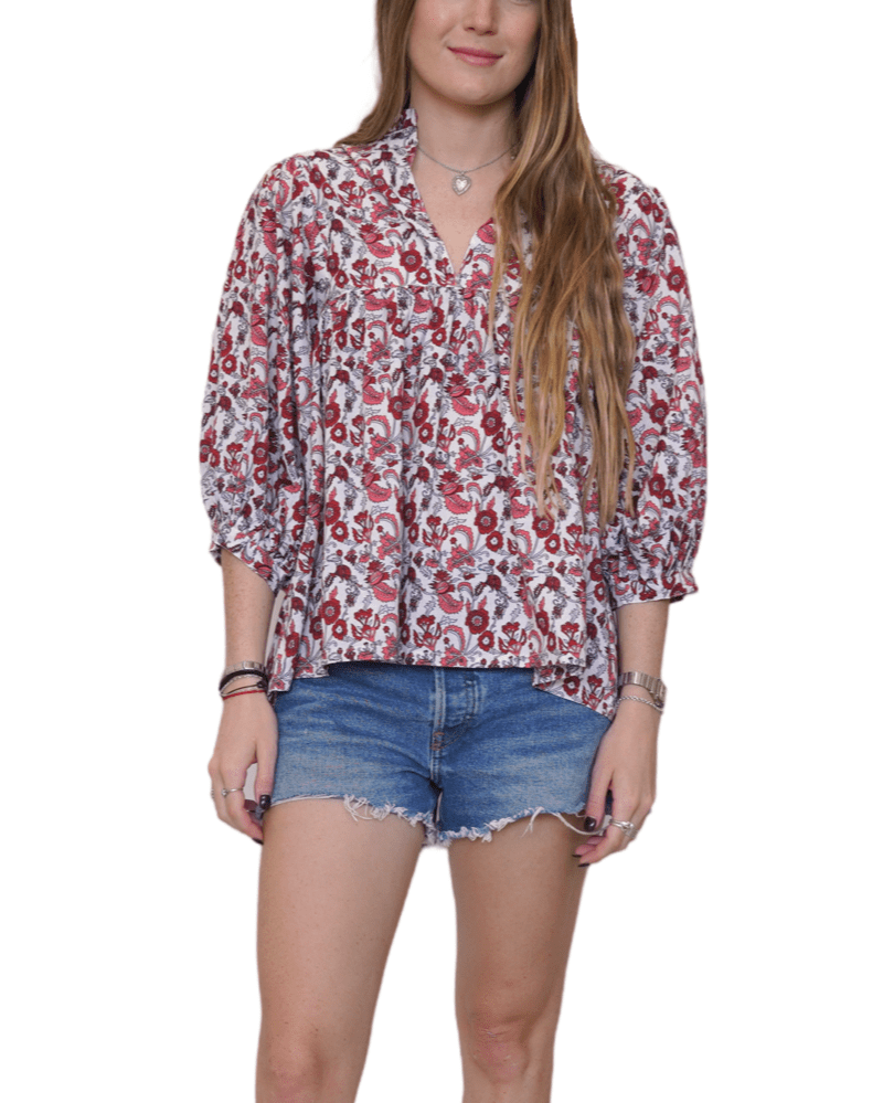 Gigi Classic Blouse - Sur La Vague