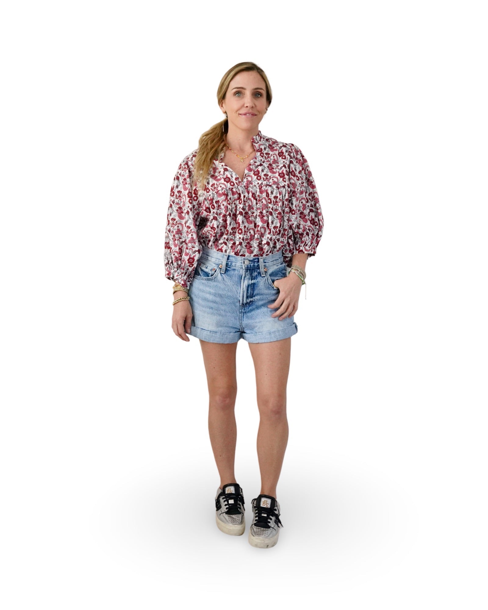 Gigi Classic Blouse - Sur La Vague