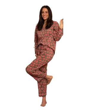 Strawberry Pajama Pants Set