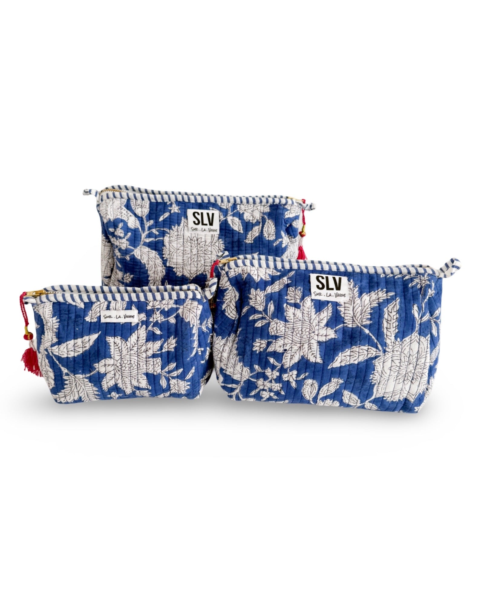 Indigo Pouch Set - Sur La Vague