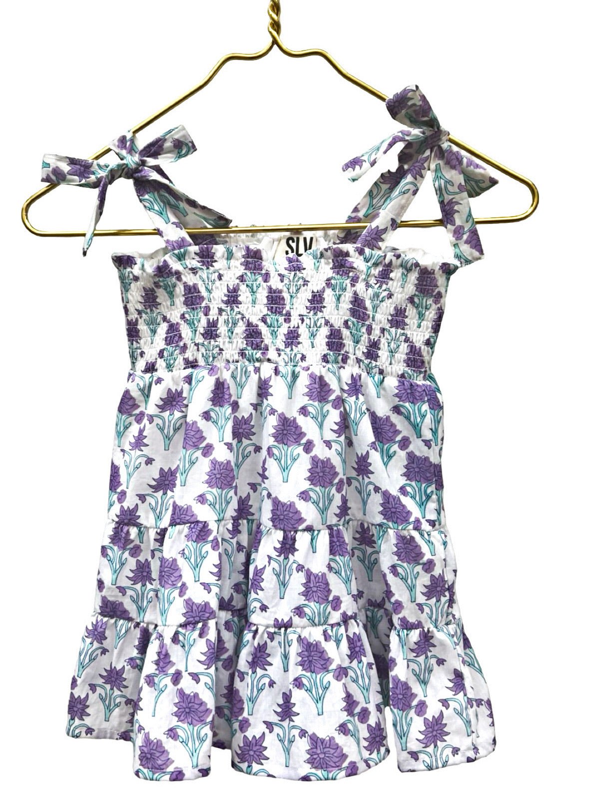 Kids Lavender Dress - Sur La Vague