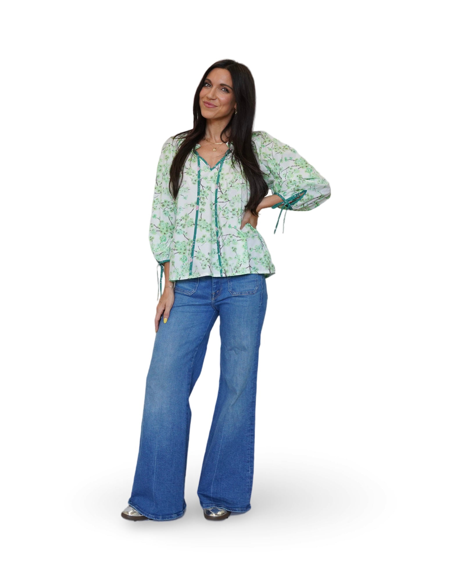 Mei Tie Blouse - Sur La Vague
