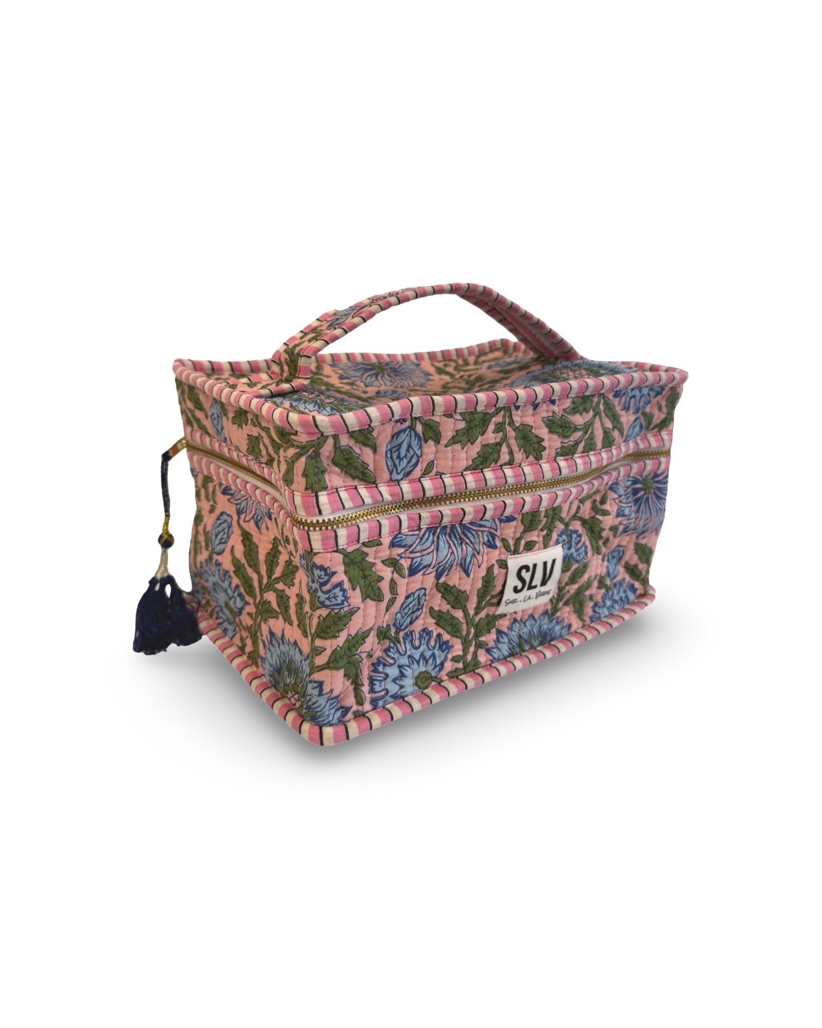 Peony Flat Lay Makeup Bag - Sur La Vague