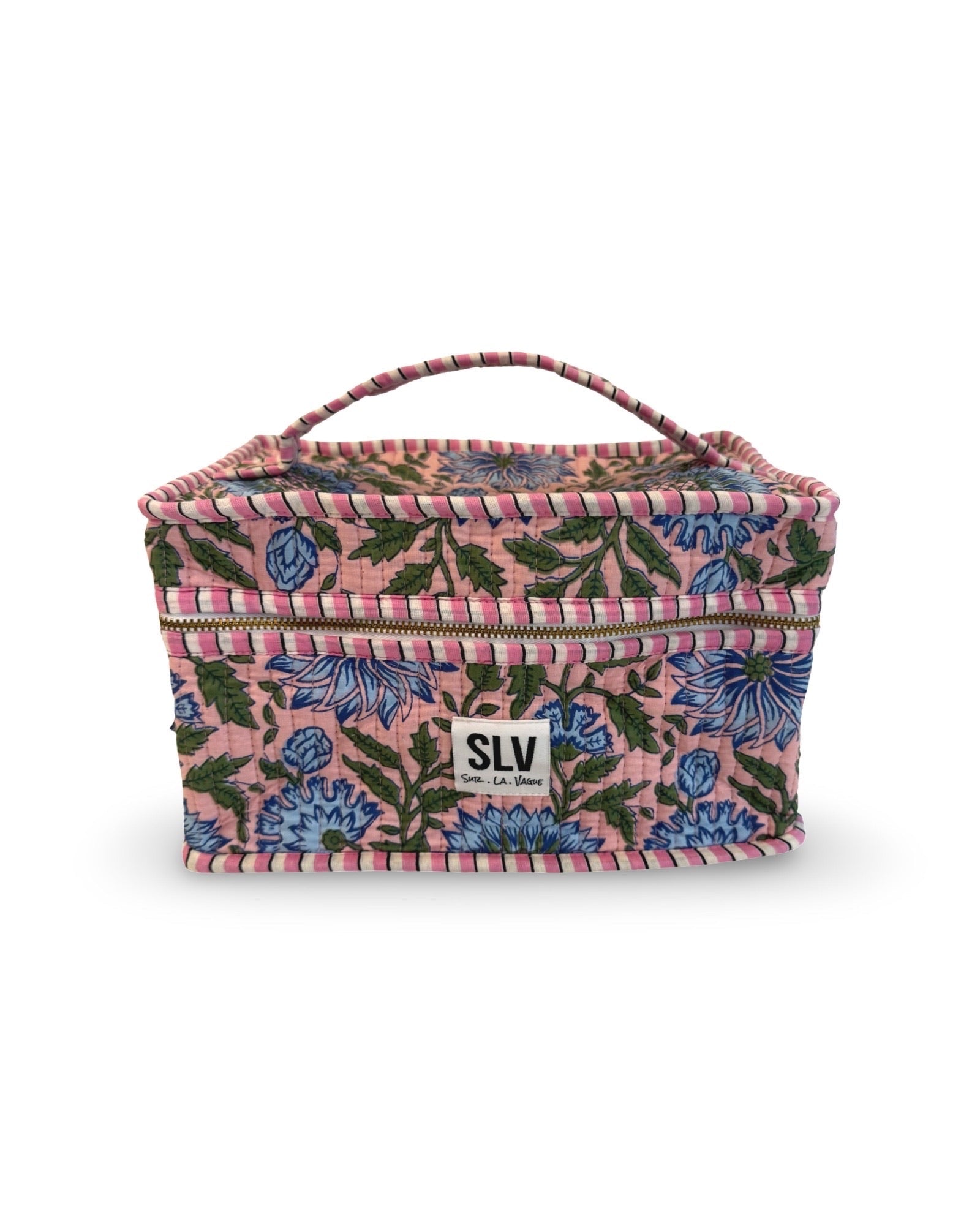 Peony Flat Lay Makeup Bag - Sur La Vague