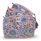 Peony Pouch Set - Sur La Vague