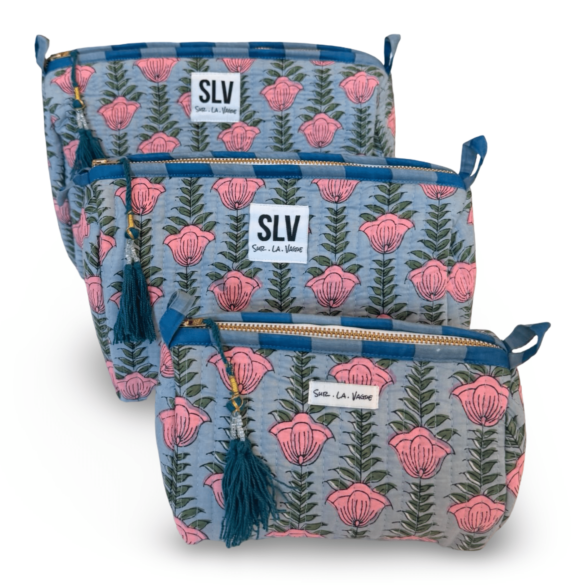 Periwinkle Pouch Set - Sur La Vague