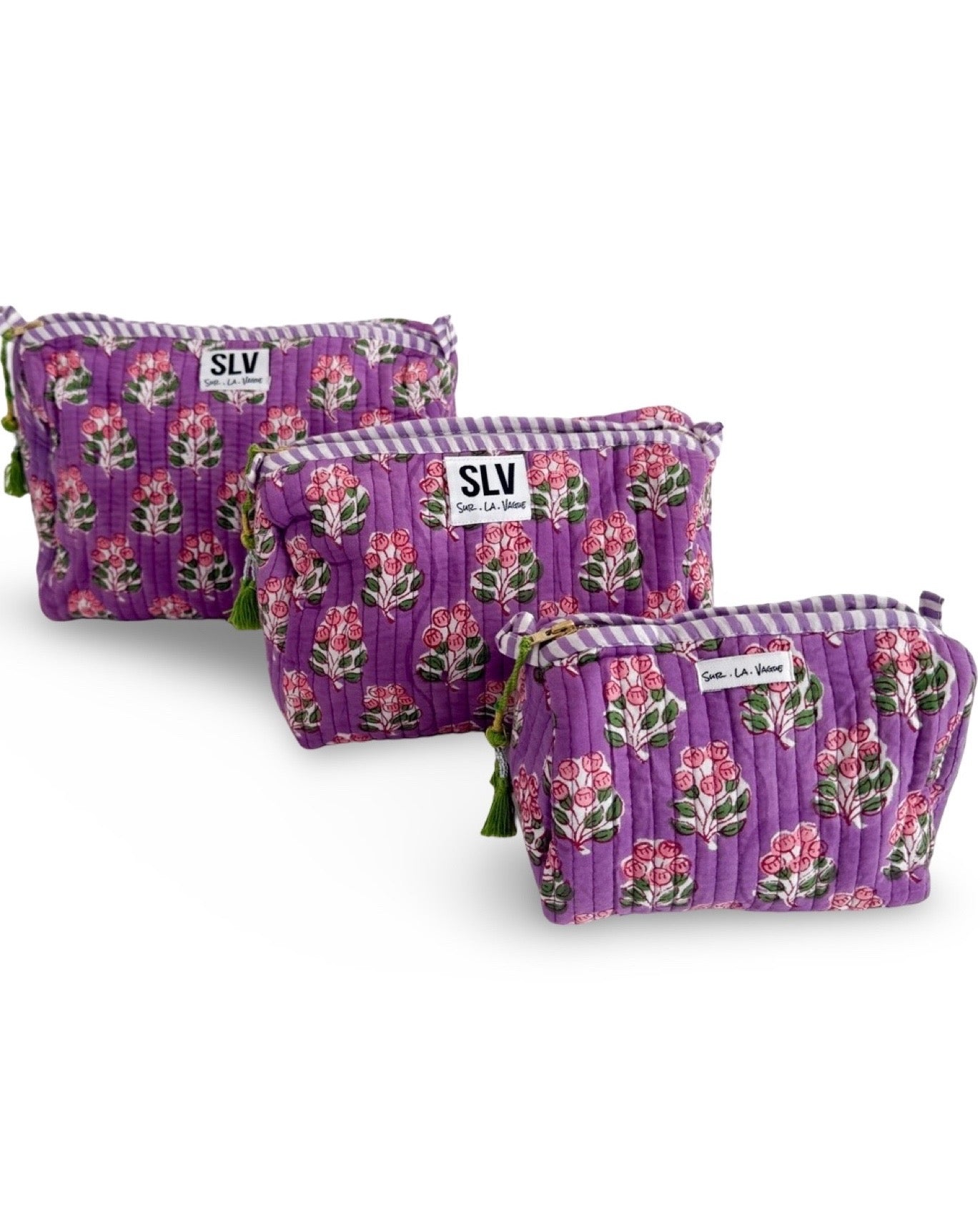 Plum Pouch Set - Sur La Vague