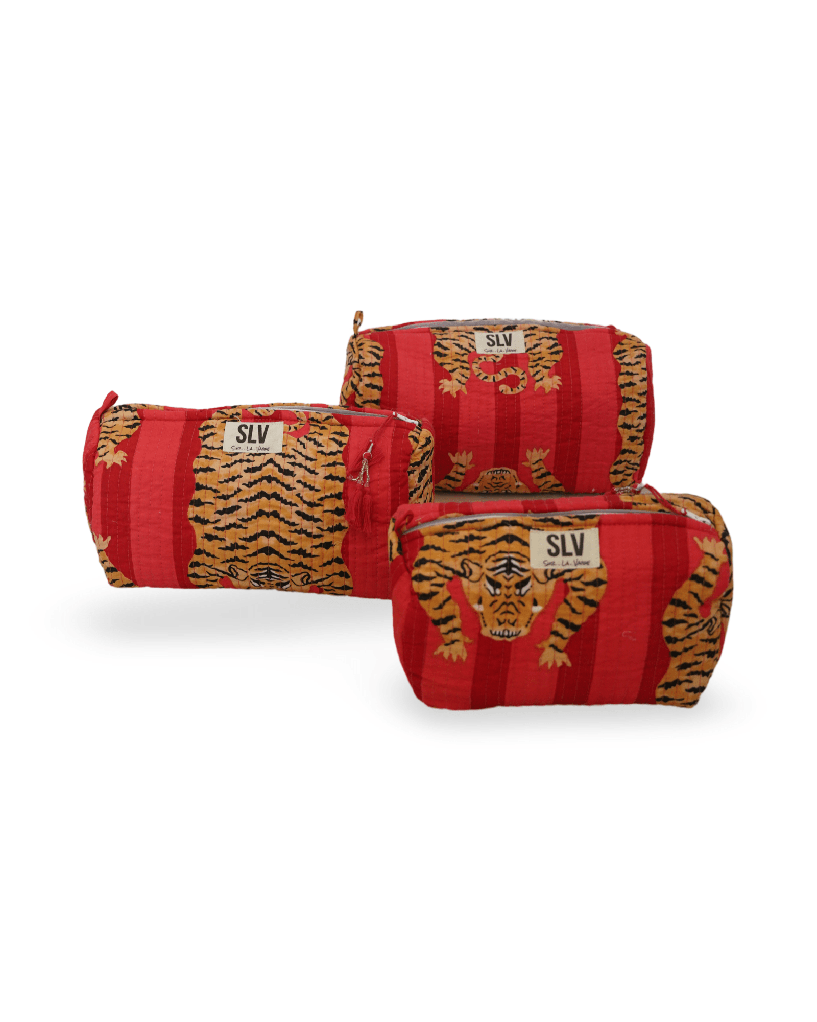 Red Tiger Pouch Set - Sur La Vague