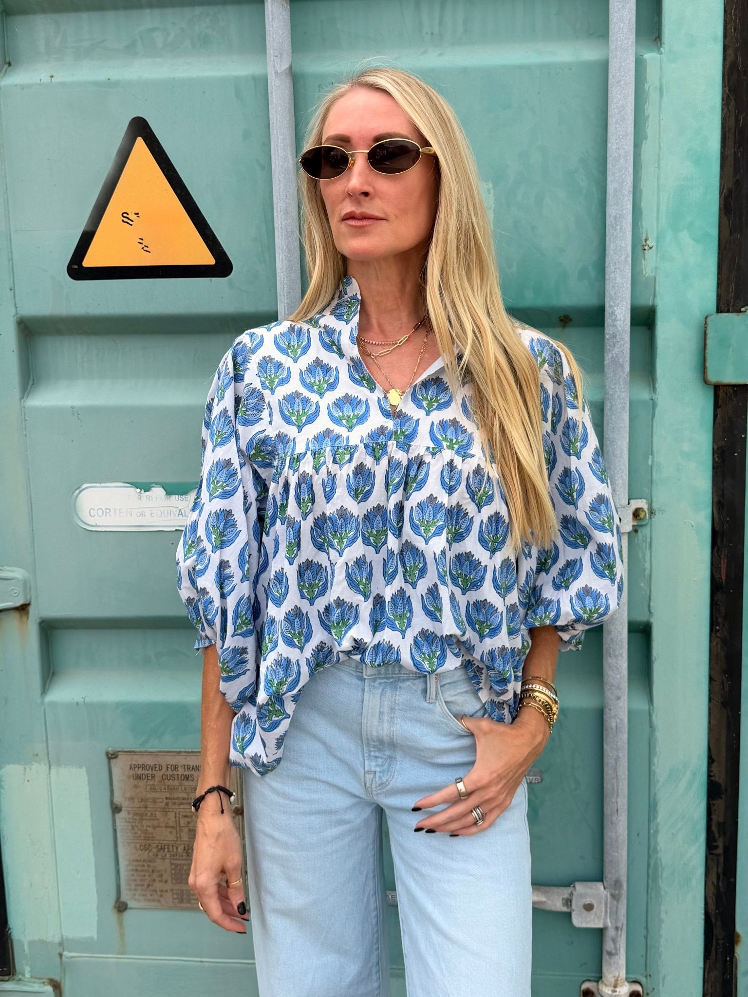 Tish Classic Blouse - Sur La Vague