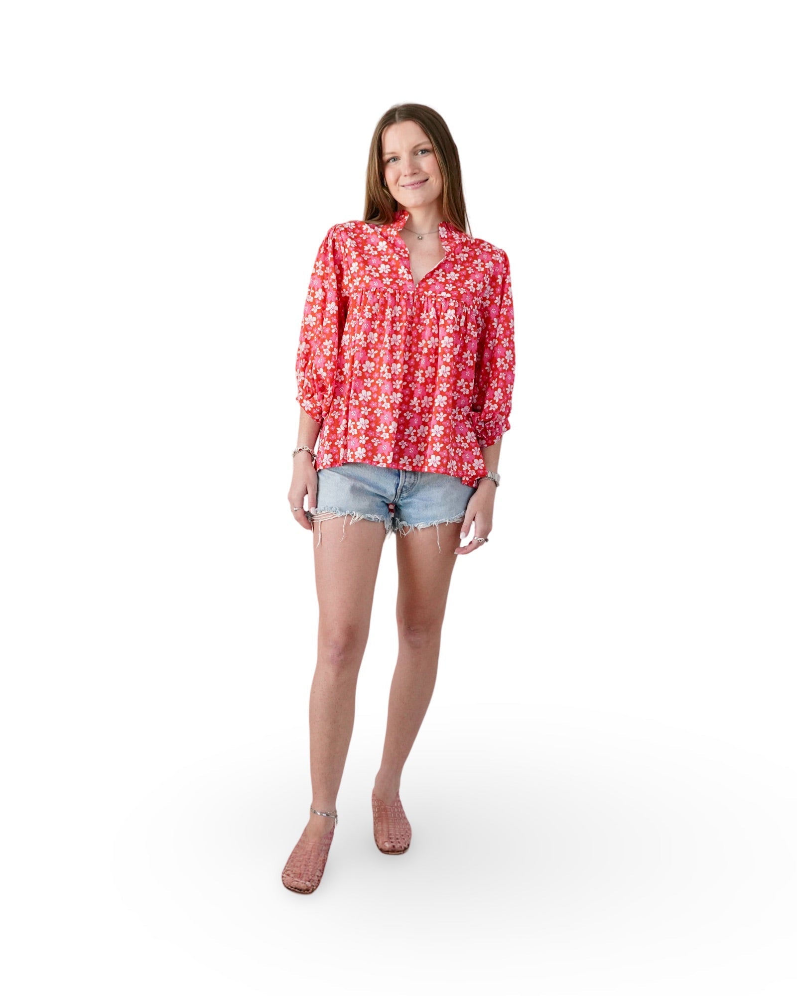Valentina Classic Blouse - Sur La Vague