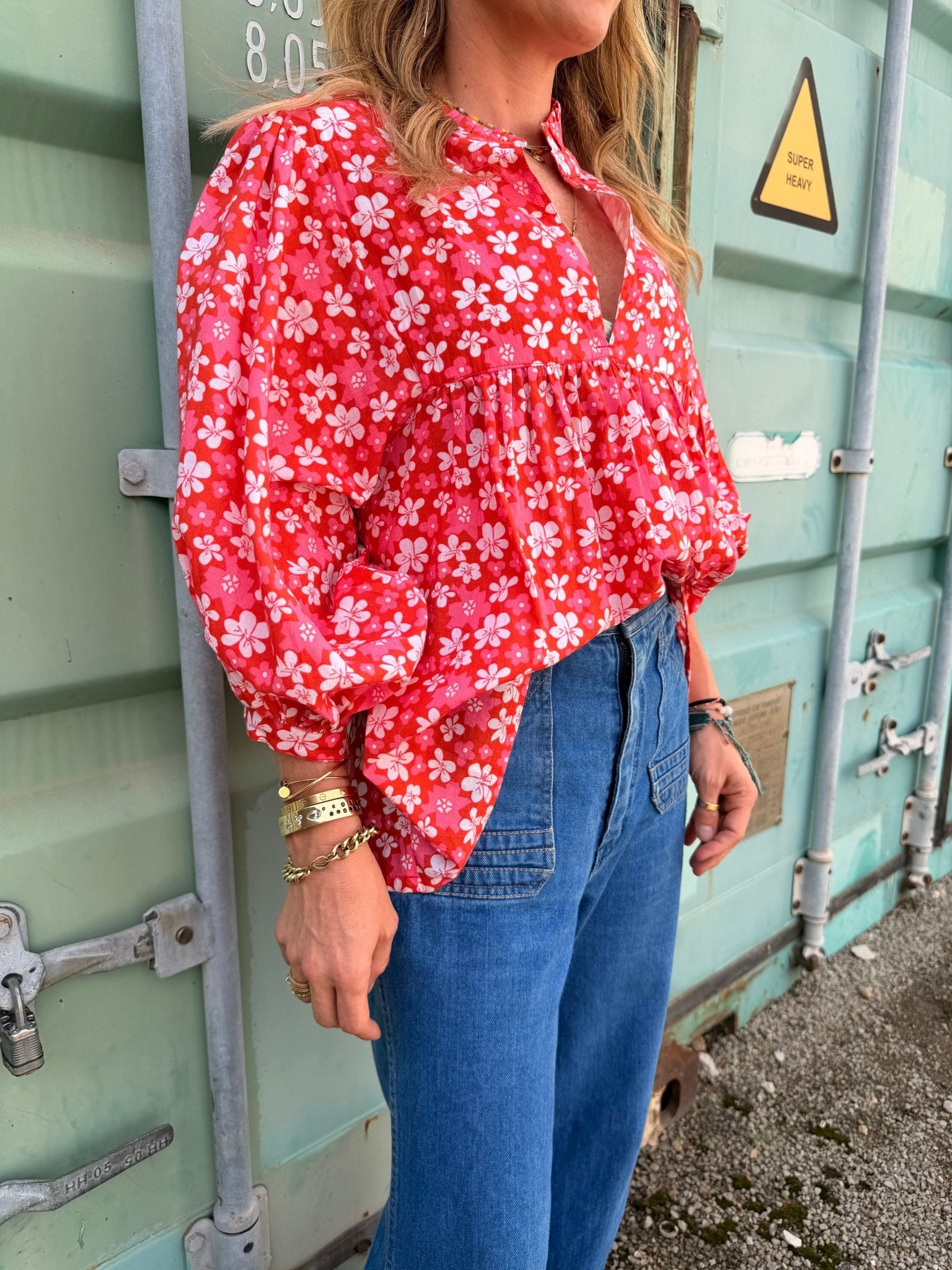 Valentina Classic Blouse - Sur La Vague