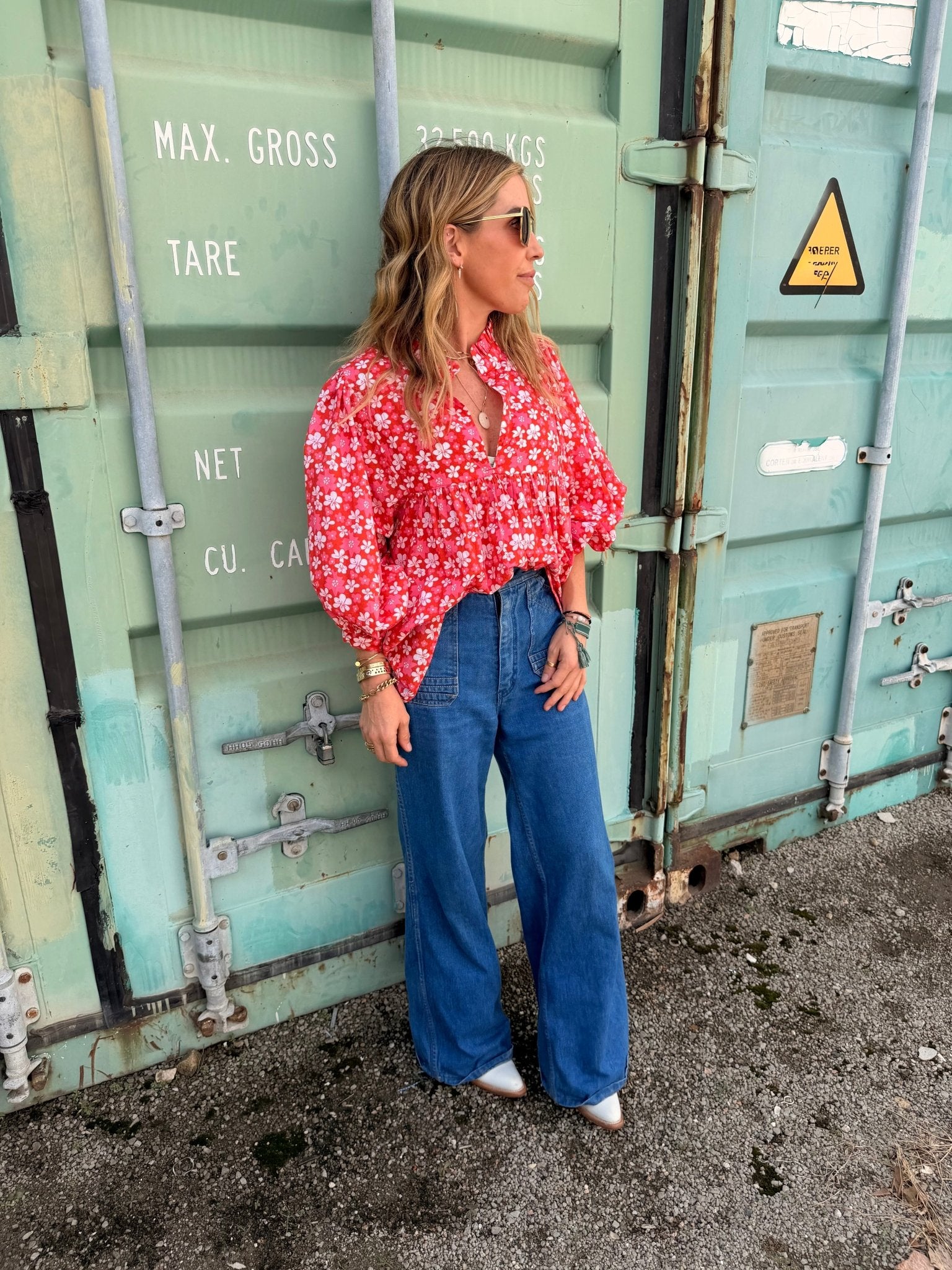 Valentina Classic Blouse - Sur La Vague