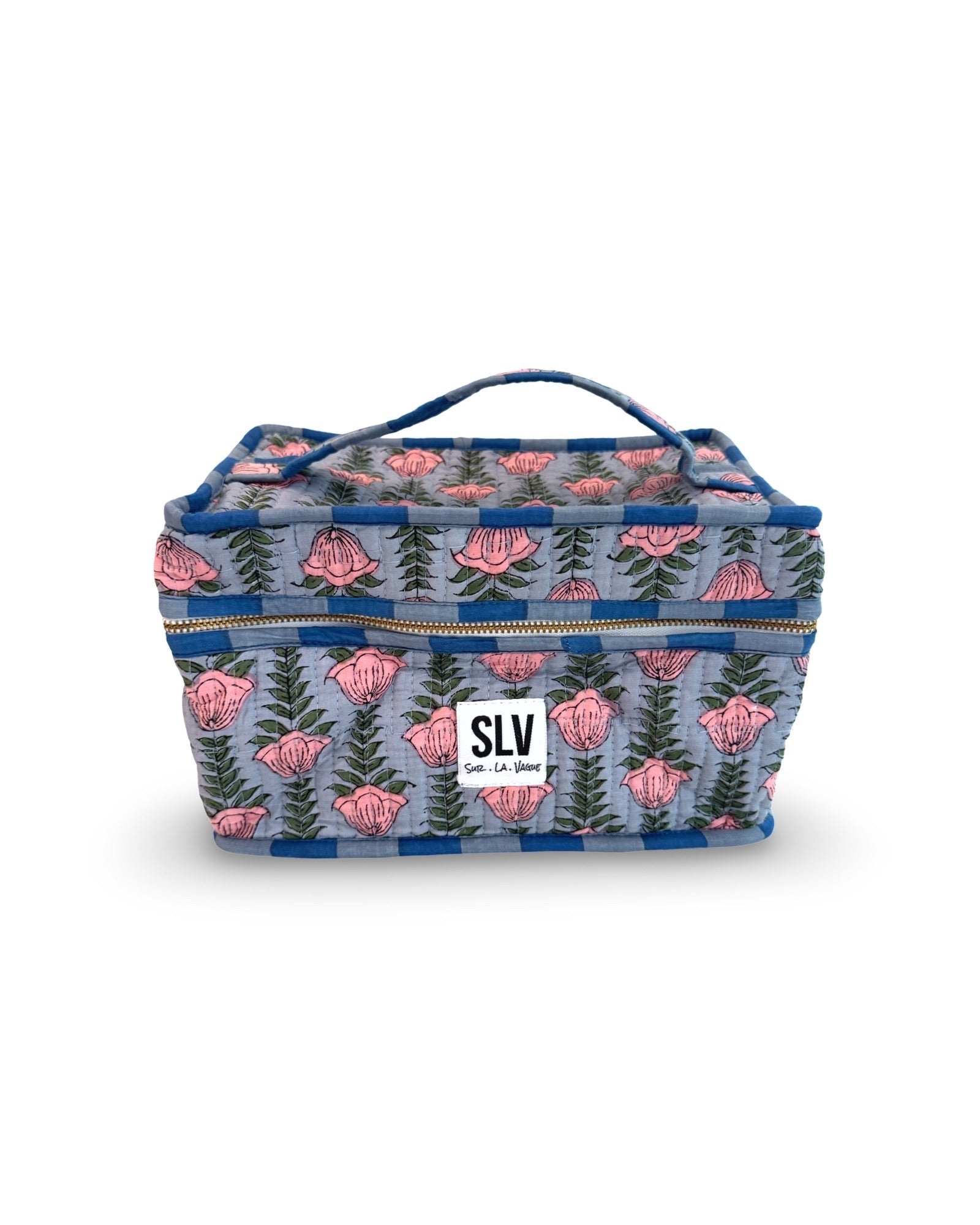 Wisteria Flat Lay Makeup Bag - Sur La Vague