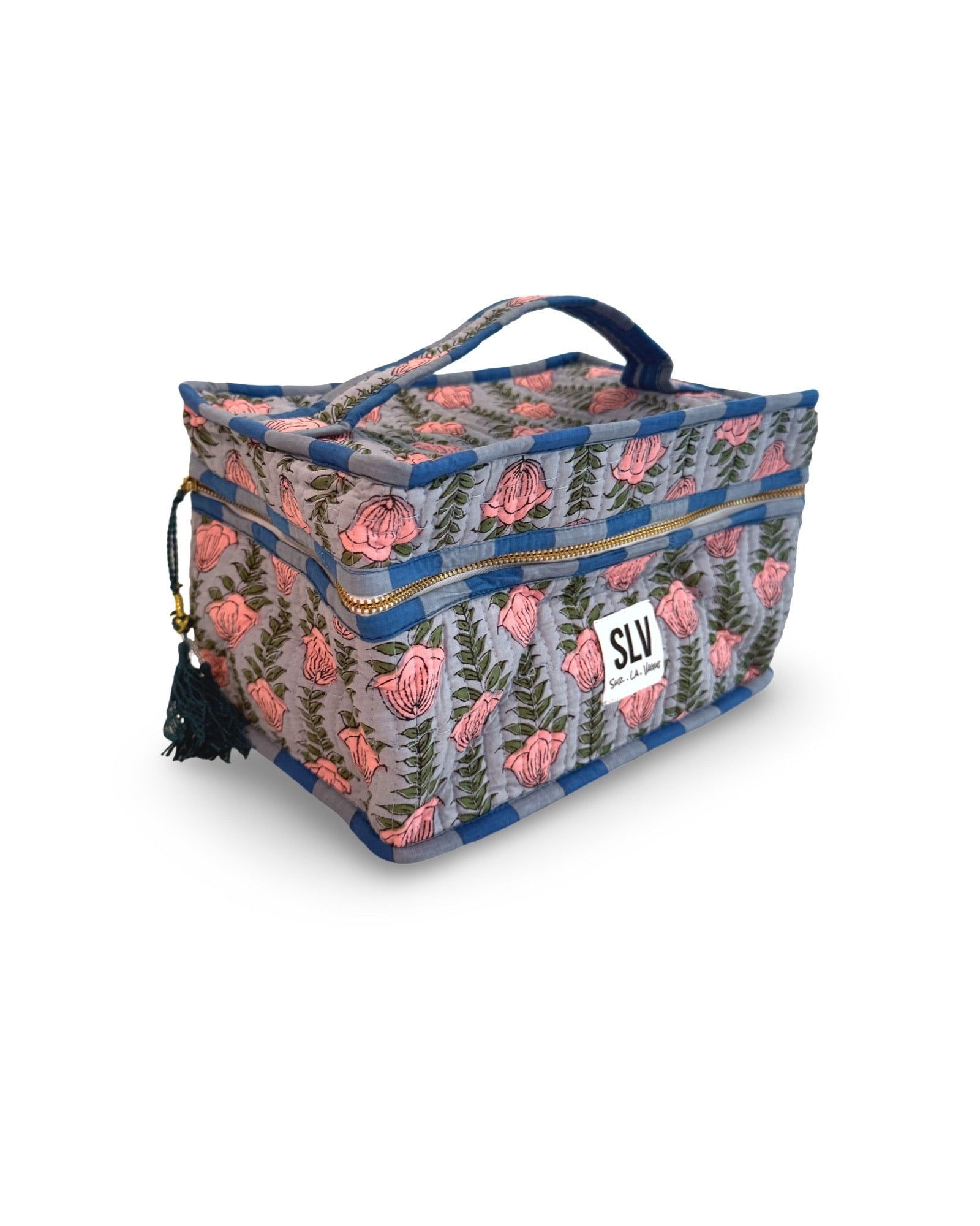 Wisteria Flat Lay Makeup Bag - Sur La Vague