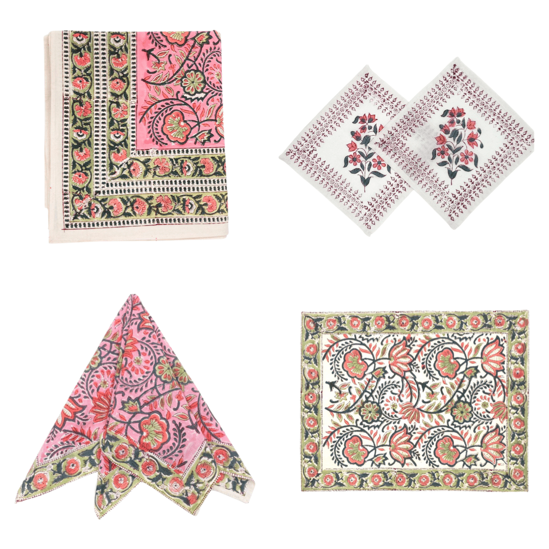 Blush Tabletop Collection - Sur La Vague