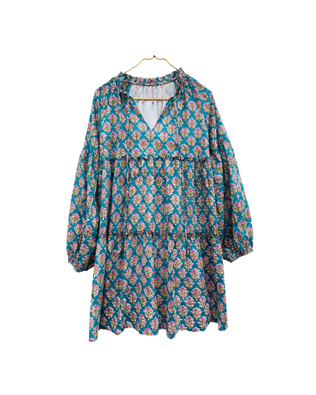 Bouquet Ruffle Mini Dress - Sur La Vague