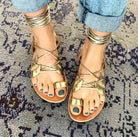 Gold Aster Sandal - Sur La Vague