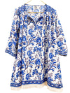 French Blue Tunic Cover Up