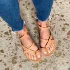 Natural Catie Sandal - Sur La Vague