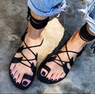 Noir Aster Sandal - Sur La Vague