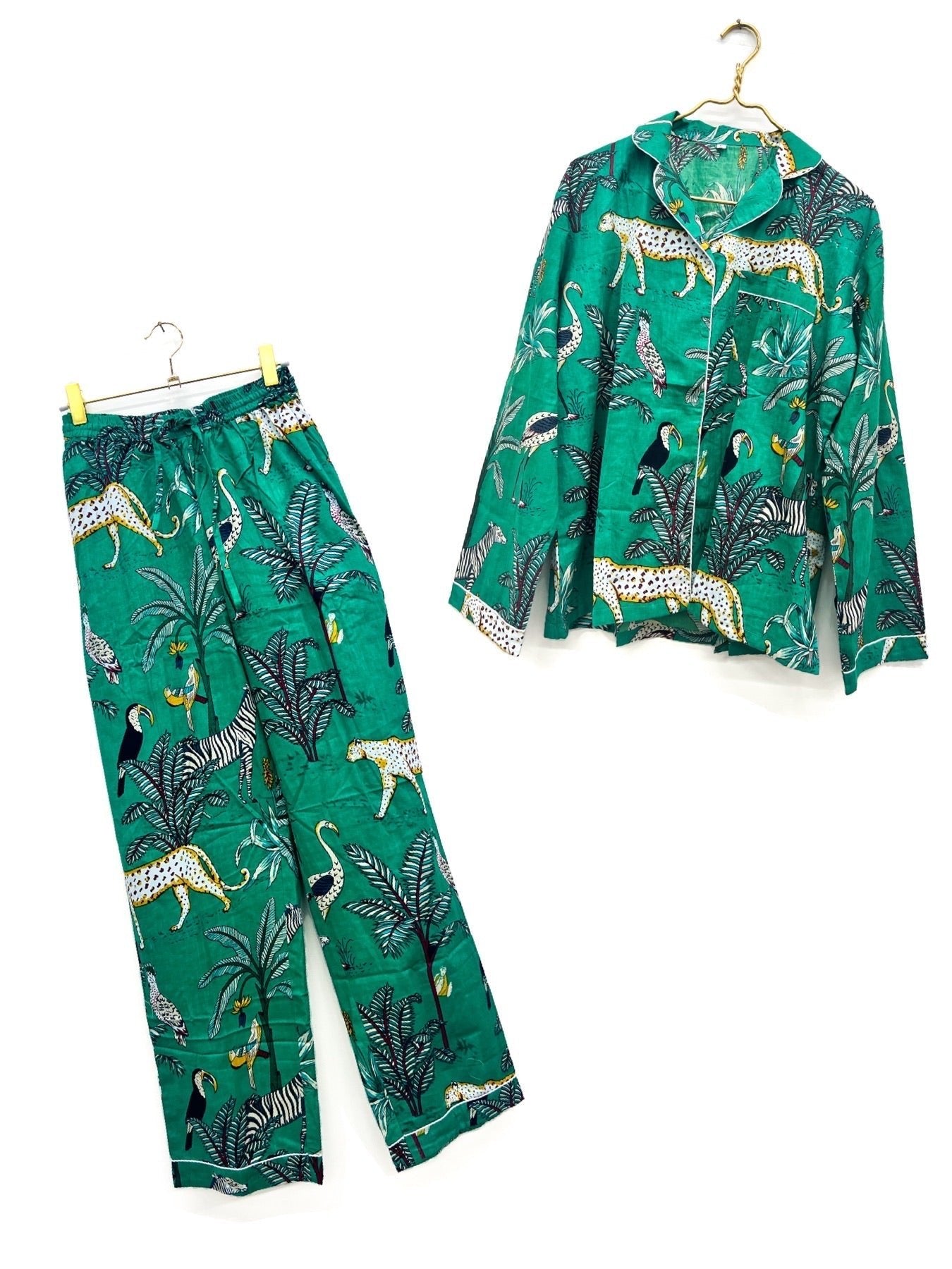 Safari Pajama Pant Set - Sur La Vague