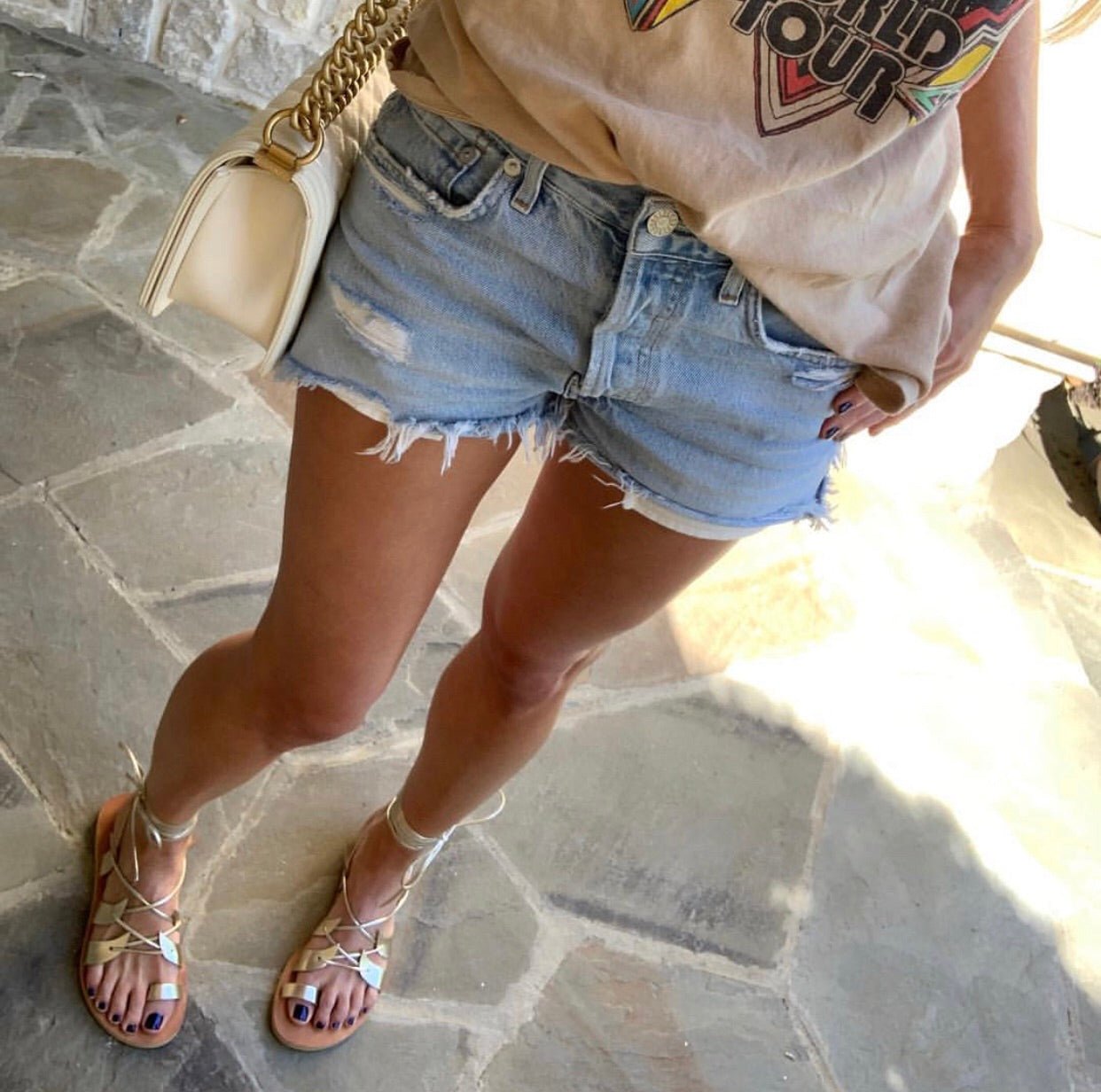 Silver Aster Sandal - Sur La Vague