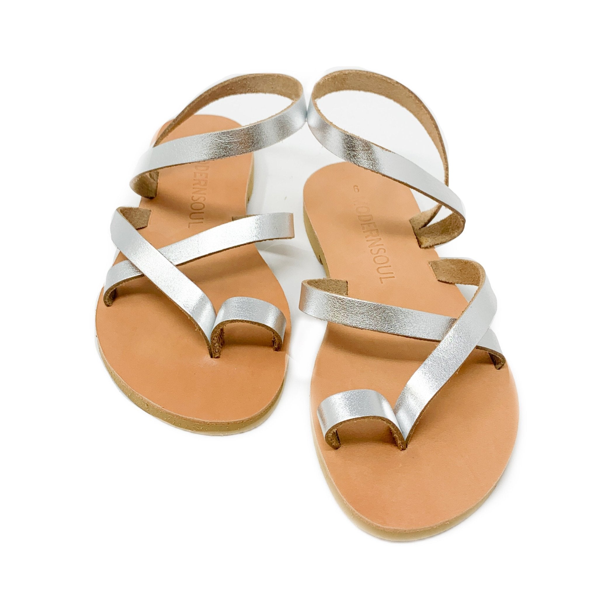 Silver Catie Sandal - Sur La Vague