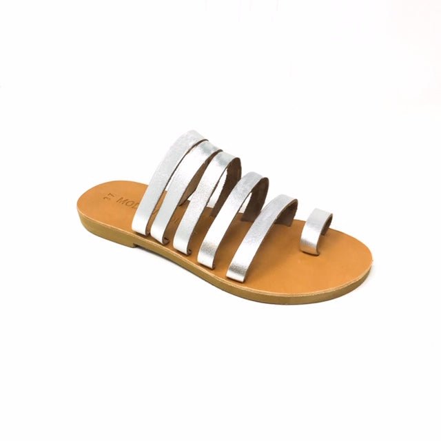 Silver Maya Sandal - Sur La Vague